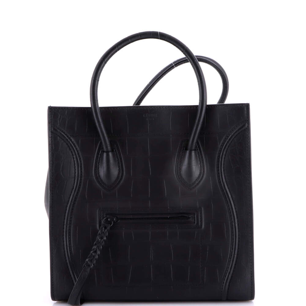 Celine Phantom Bag Crocodile Embossed #269108C18B